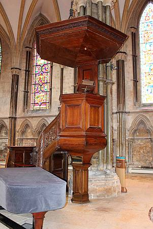 Lincoln Cathedral - The Pulpit